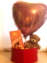 Load image into Gallery viewer, Valentine&#39;s Balloon Gift Box - choose which balloon you’d like added!
