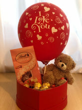 Load image into Gallery viewer, Valentine&#39;s Balloon Gift Box - choose which balloon you’d like added!
