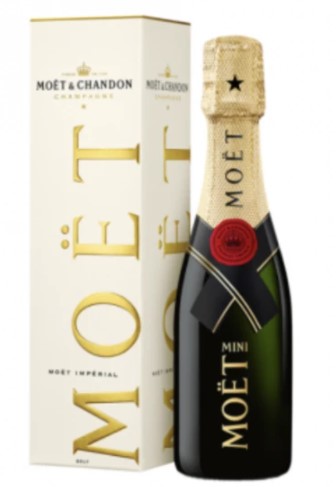 Mini Moet Champagne Bottle