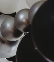 Load image into Gallery viewer, Monochrome Nights DIY  Balloon Garland Kit
