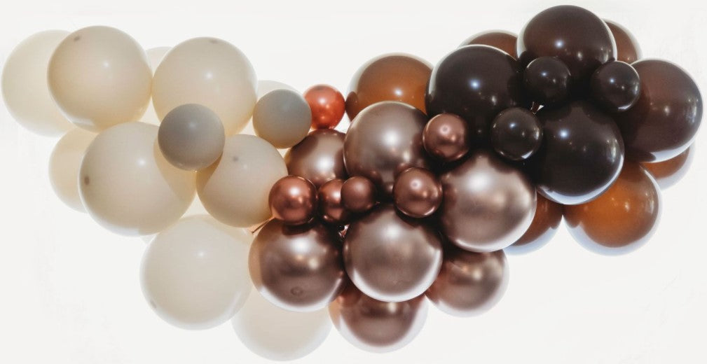 Choco Luxe Balloon Garland