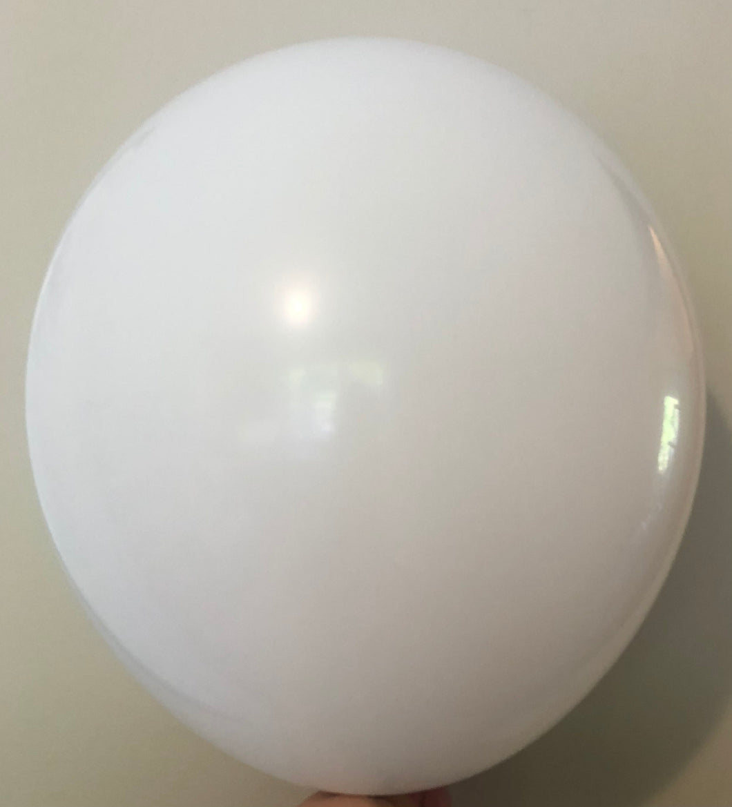 40cm White Balloon - jumbo latex balloon