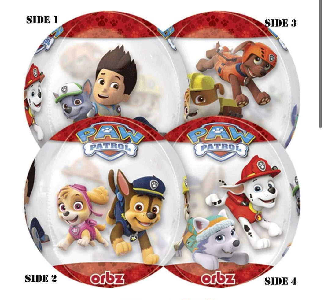 Paw Patrol Orbz Balloon