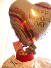 Load image into Gallery viewer, Valentine&#39;s Balloon Gift Box - choose which balloon you’d like added!
