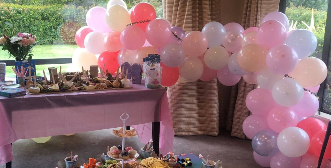 Mixed pink garland