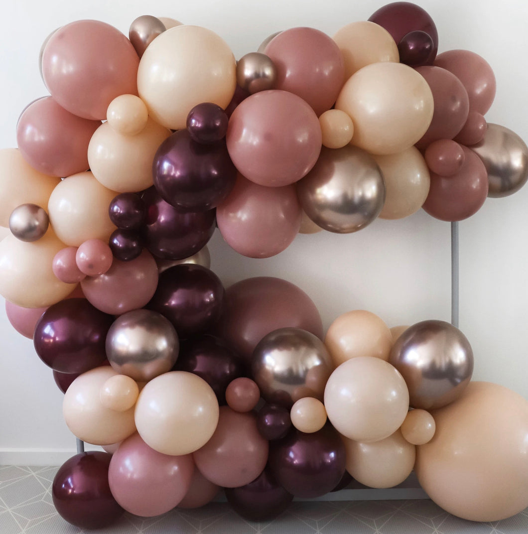 Dusty Rose DIY Balloon Garland