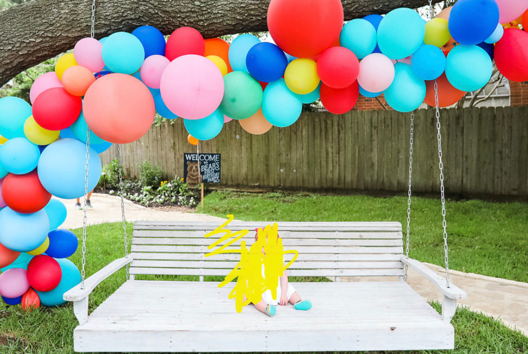 Rainbow garland