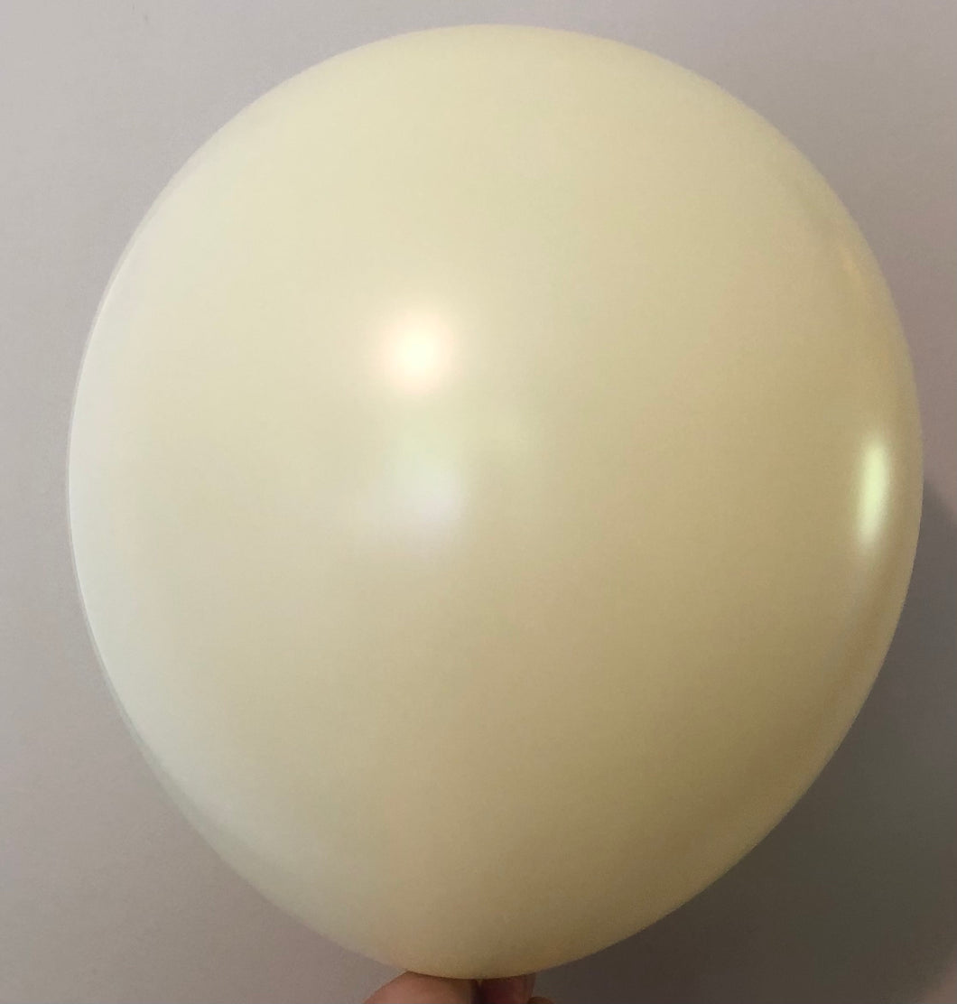 40cm Pastel Yellow balloon - jumbo latex balloon