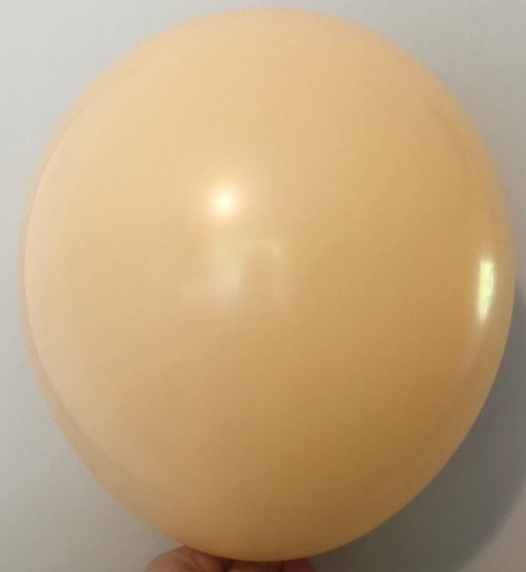 30cm Peach Balloons - Pack of 20